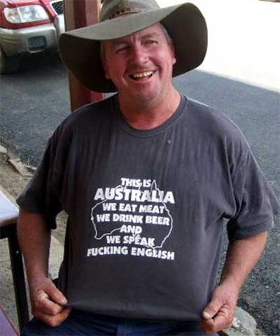 aussie T-shirt