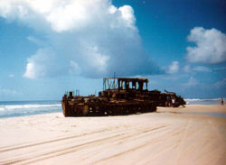 fraser island mahino wreck