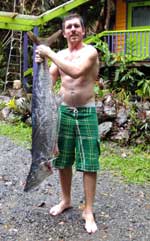 lee with a spanish mackerel