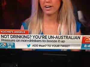 drinking on australia day