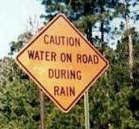 water warning