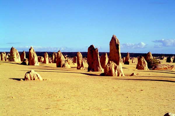 Pinnacles Desert in Western Australia