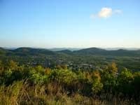 Click to enlarge, View of Cooktown from Grassy Hill