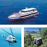 cairns skyrail great barrier reef scenic flight